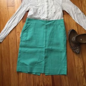 J. Crew pencil skirt size 8